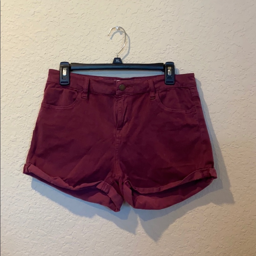 Maroon Bullhead Shorts